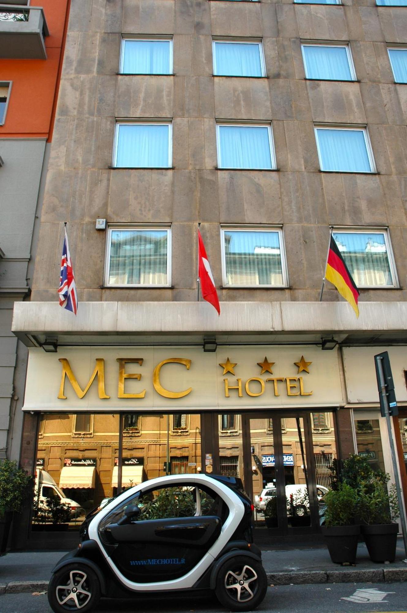 Hotel Mec Мілан Екстер'єр фото