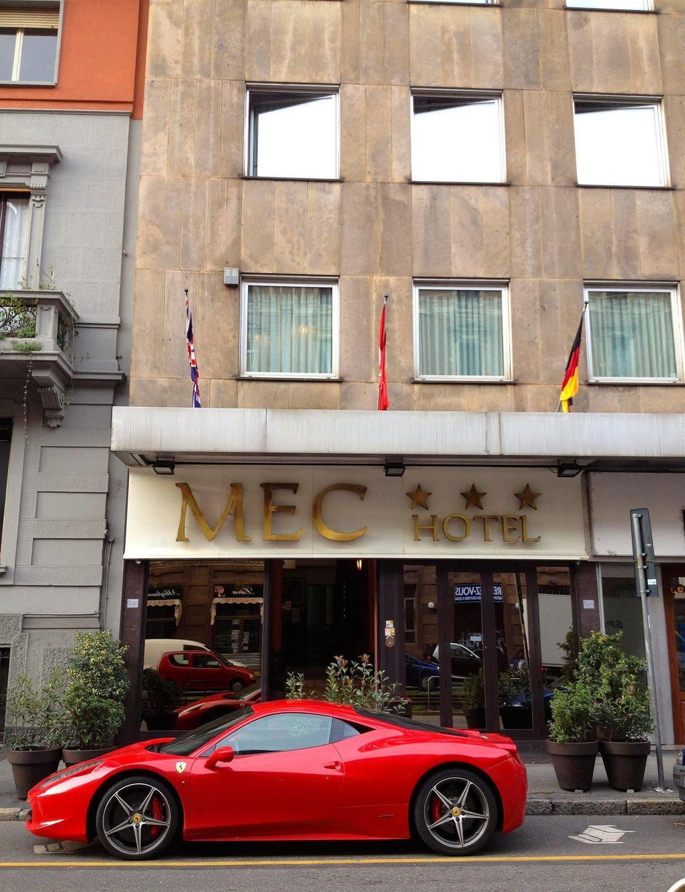 Hotel Mec Мілан Екстер'єр фото